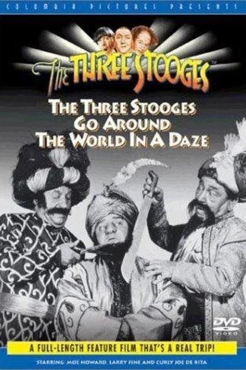 The Three Stooges Go Around the World in a Daze Poster