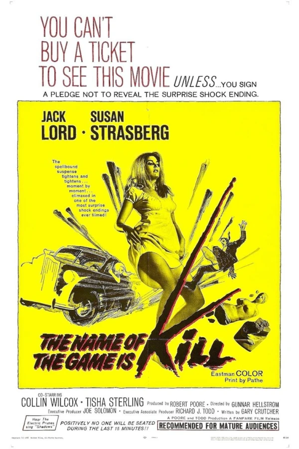 The Name of the Game Is Kill! Poster