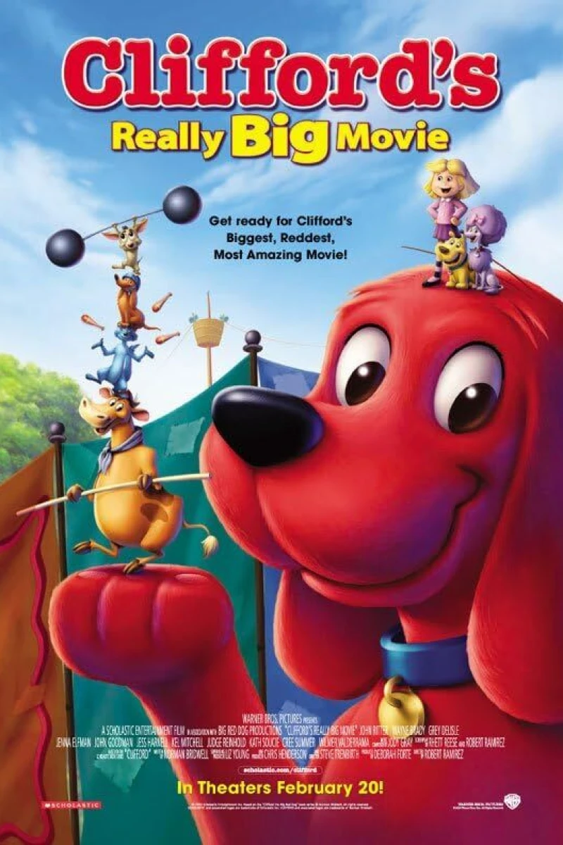 Clifford's Really Big Movie Poster
