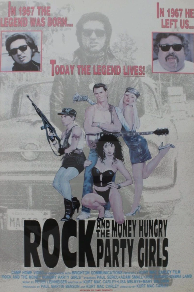 Rock and the Money-Hungry Party Girls Poster