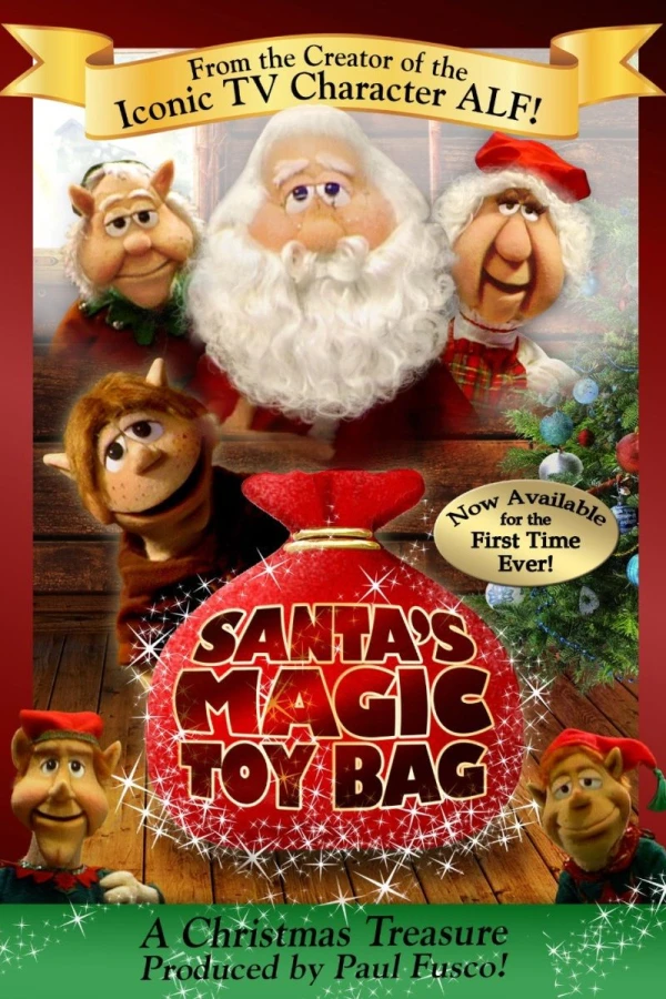 Santa's Magic Toy Bag Poster