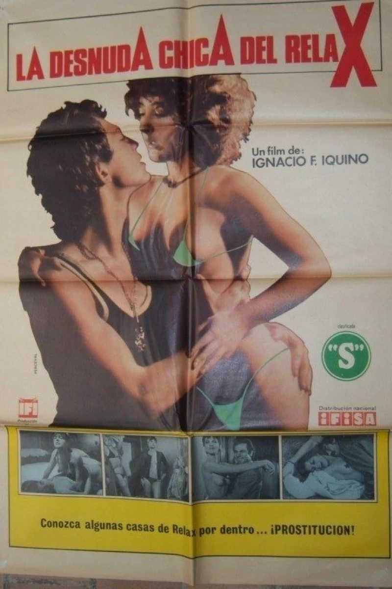 La desnuda chica del relax Poster