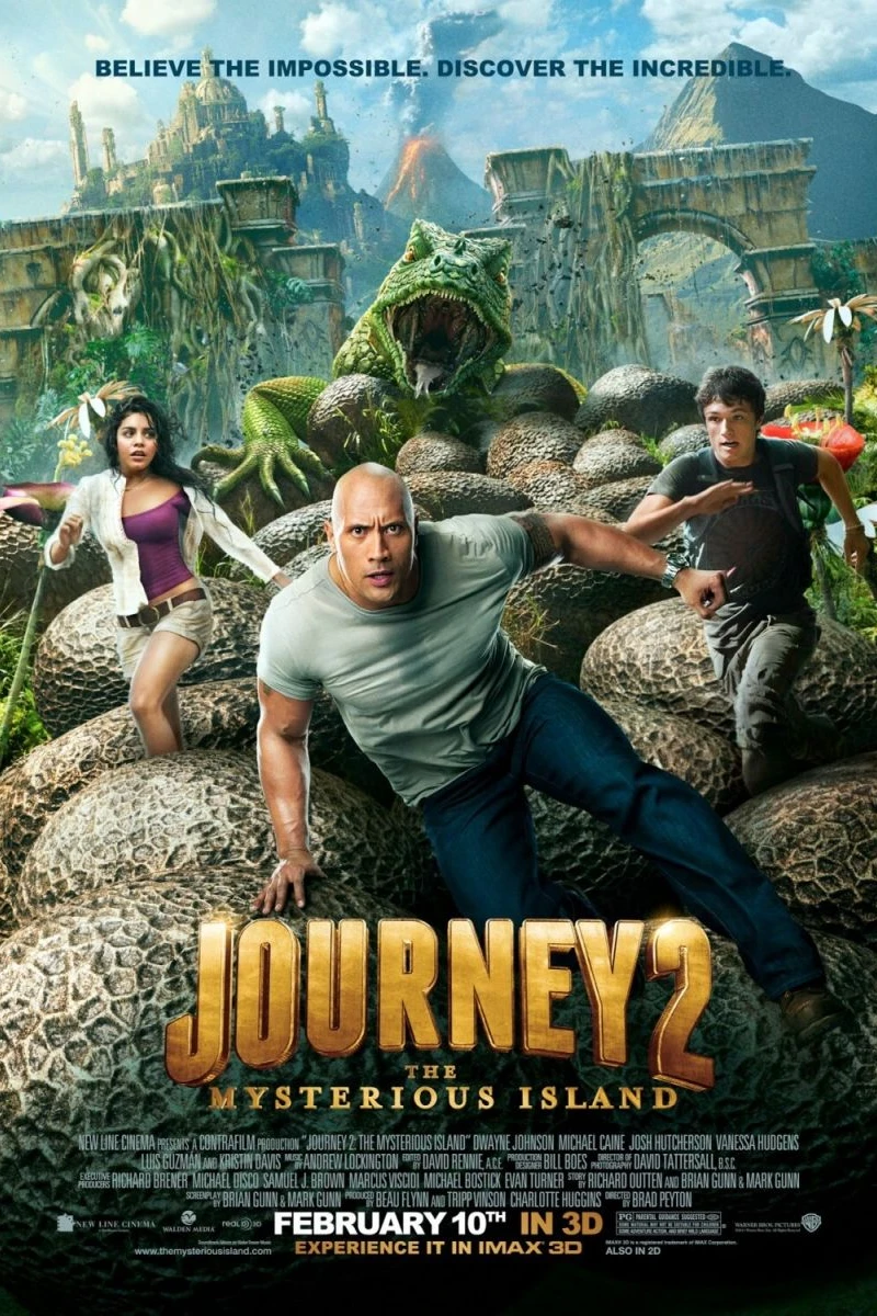 Journey 2- The Mysterious Island Poster