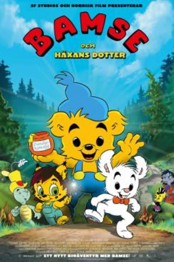 Bamse och häxans dotter Poster