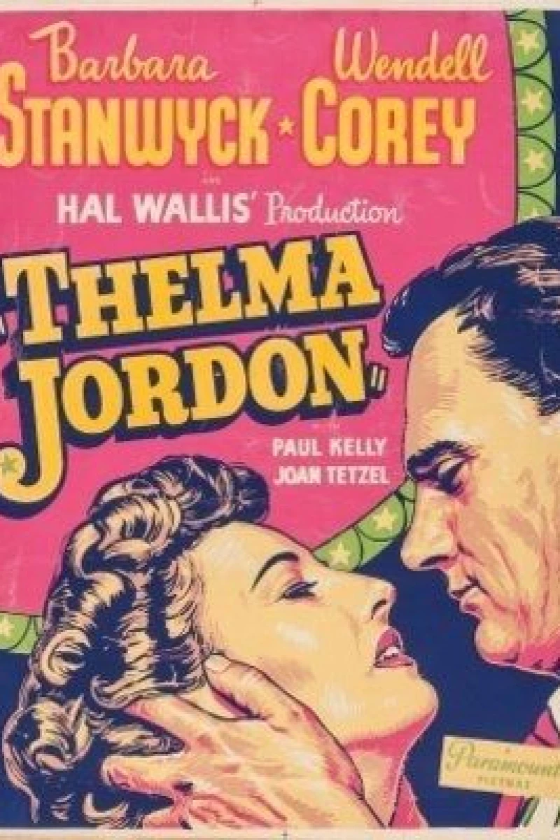 The File on Thelma Jordon Poster