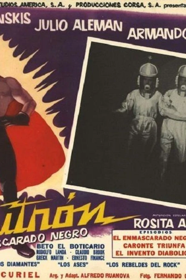 Neutrón, el enmascarado negro Poster