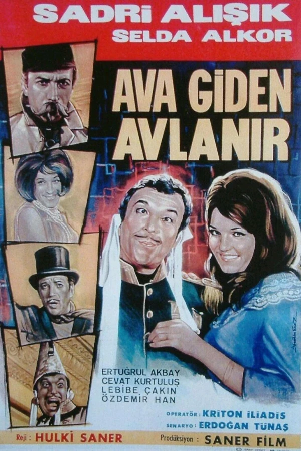 Ava giden avlanir Poster