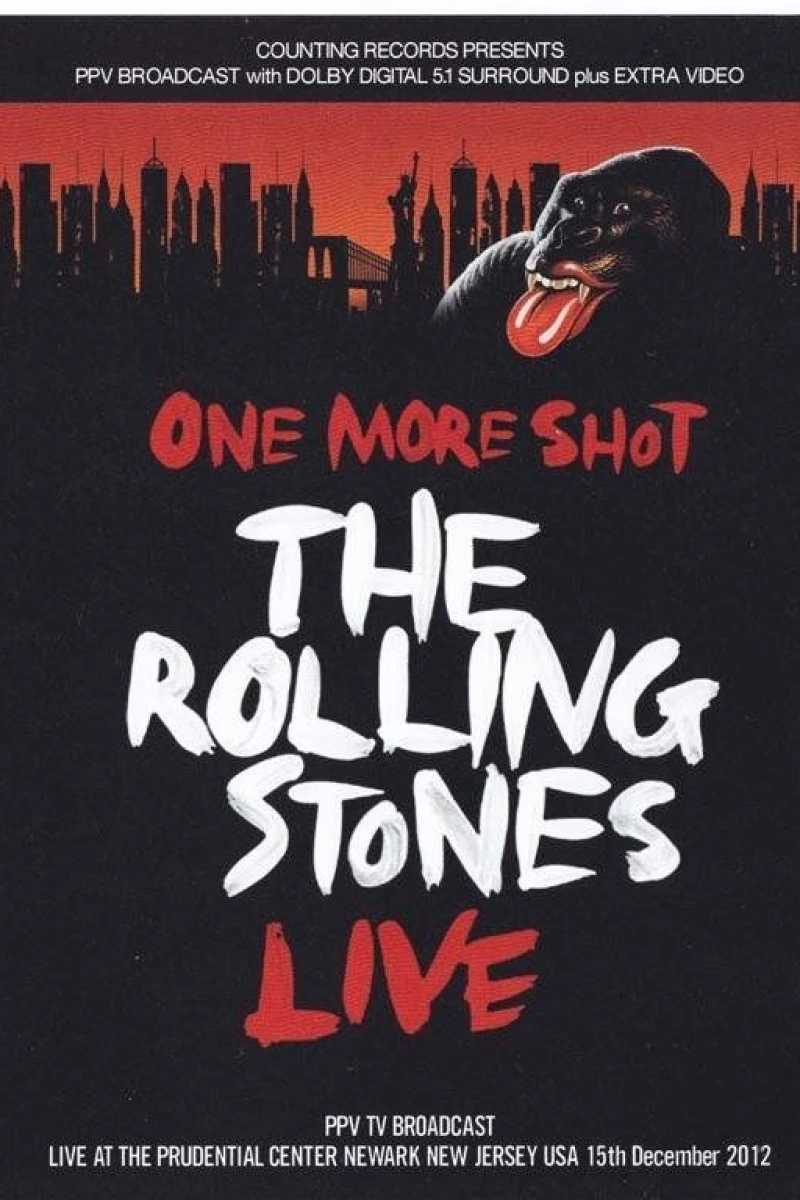 Rolling Stones Live One More Shot Poster