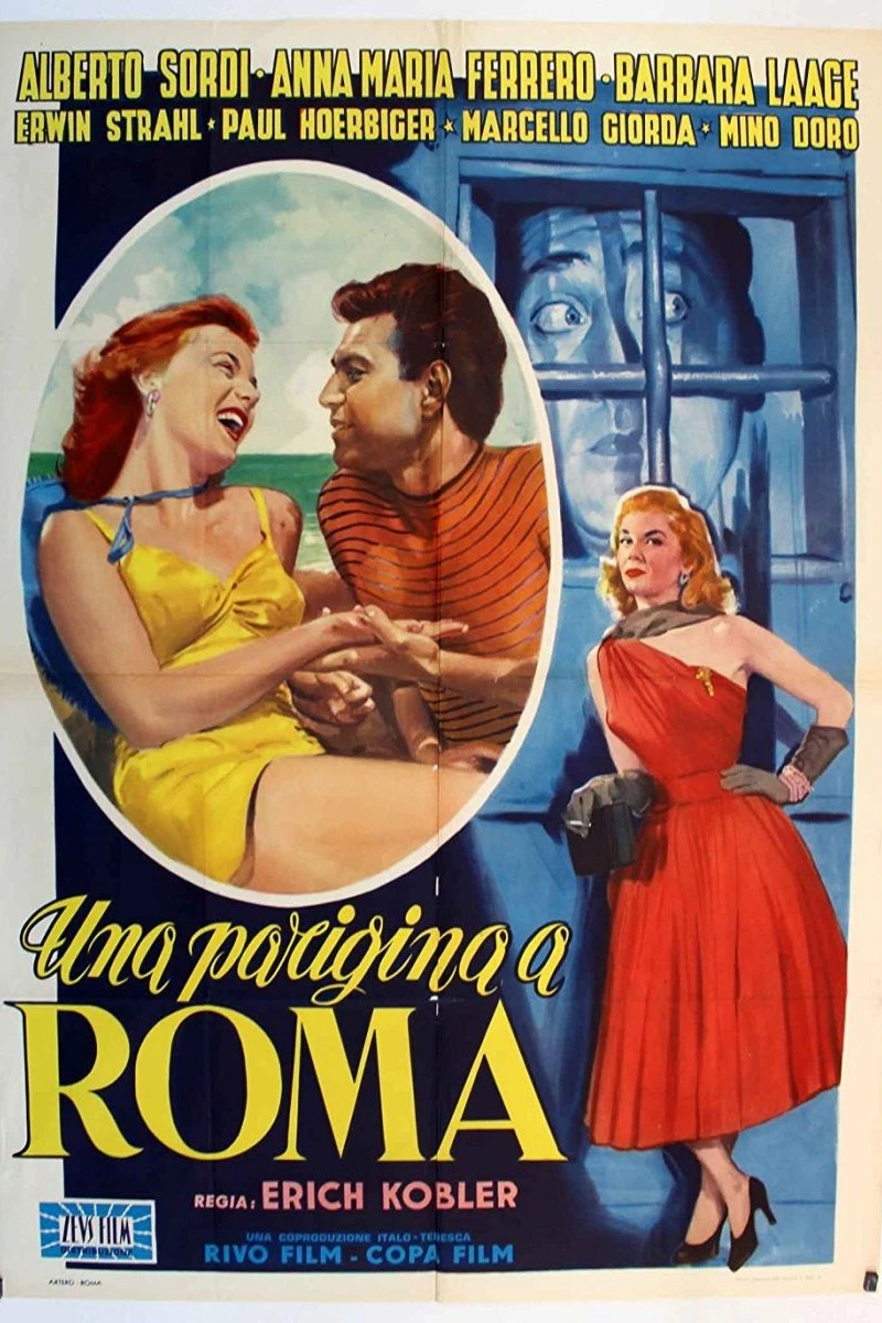 Una parigina a Roma Poster