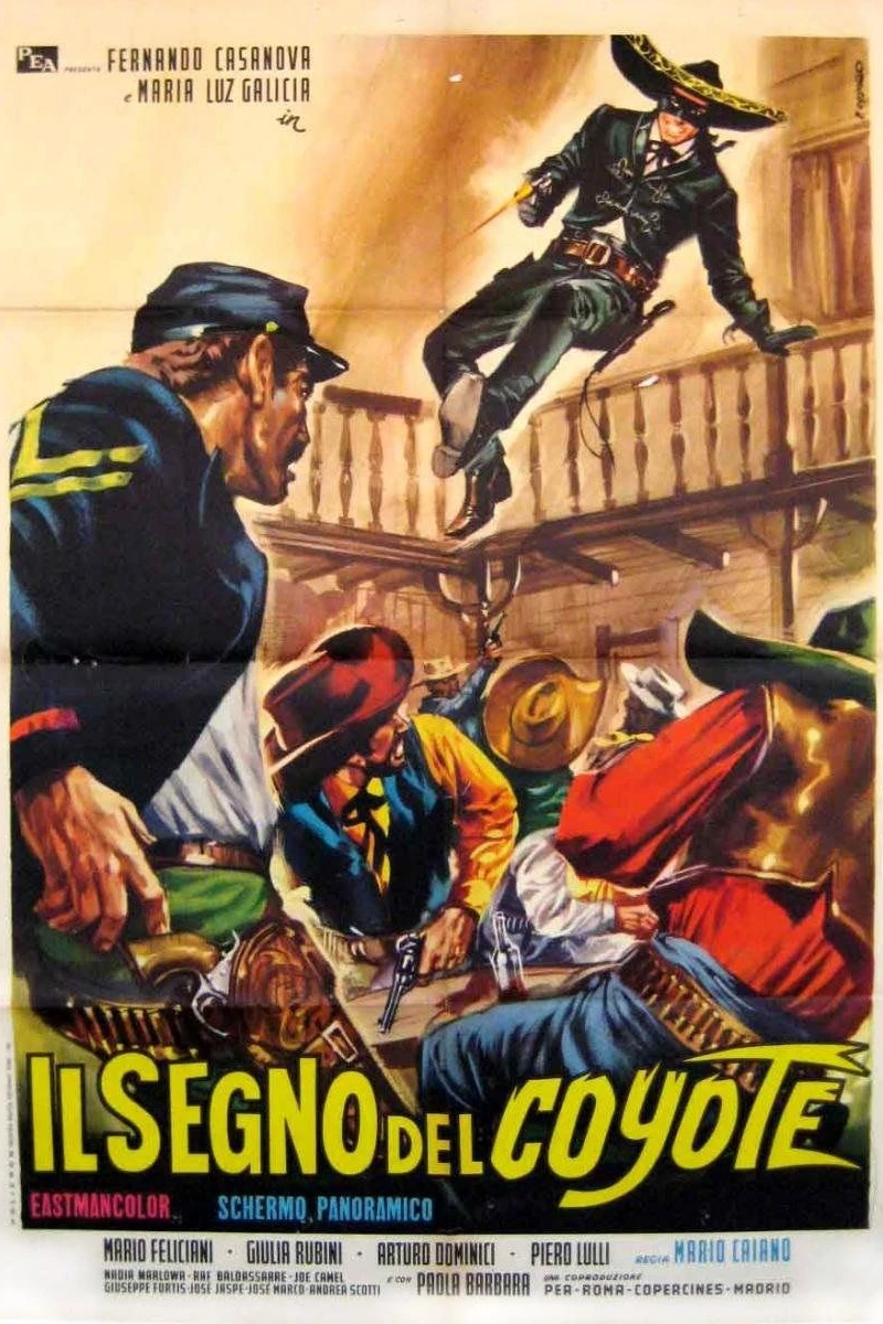 Il segno del coyote Poster