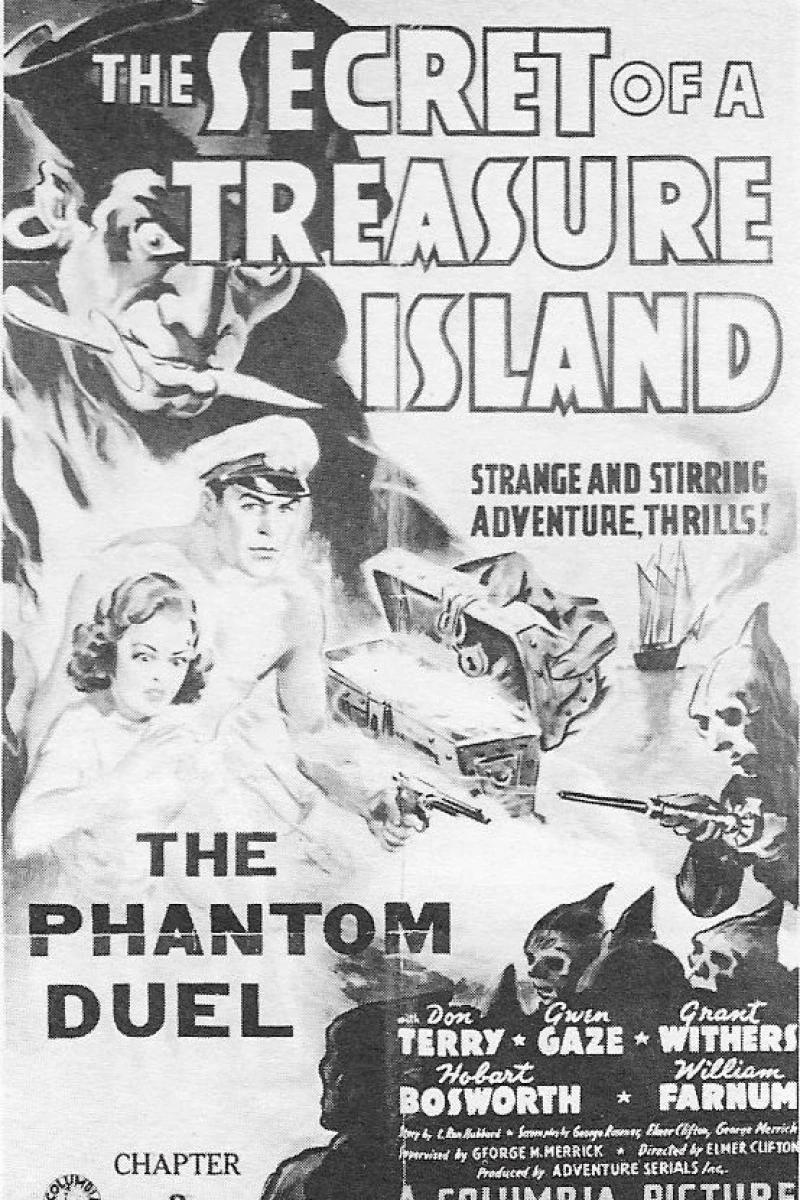 The Secret of a Treasure Island Poster