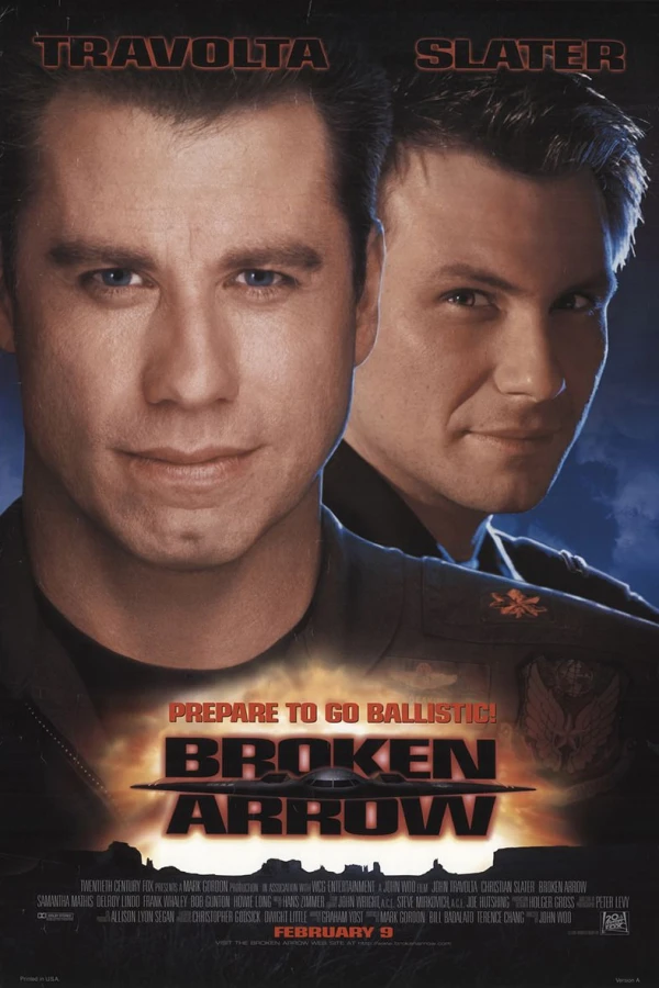 Broken Arrow 1996 Poster