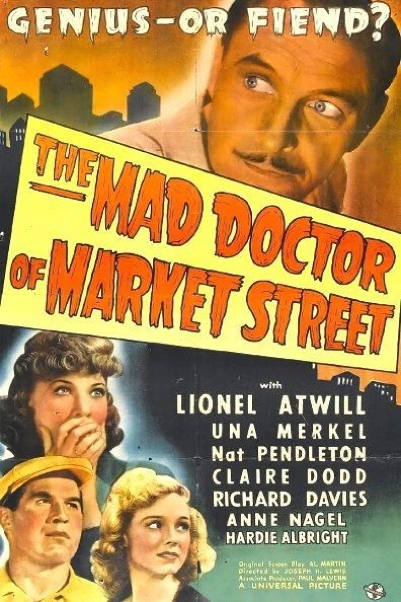 The Mad Doctor of Market Street Poster
