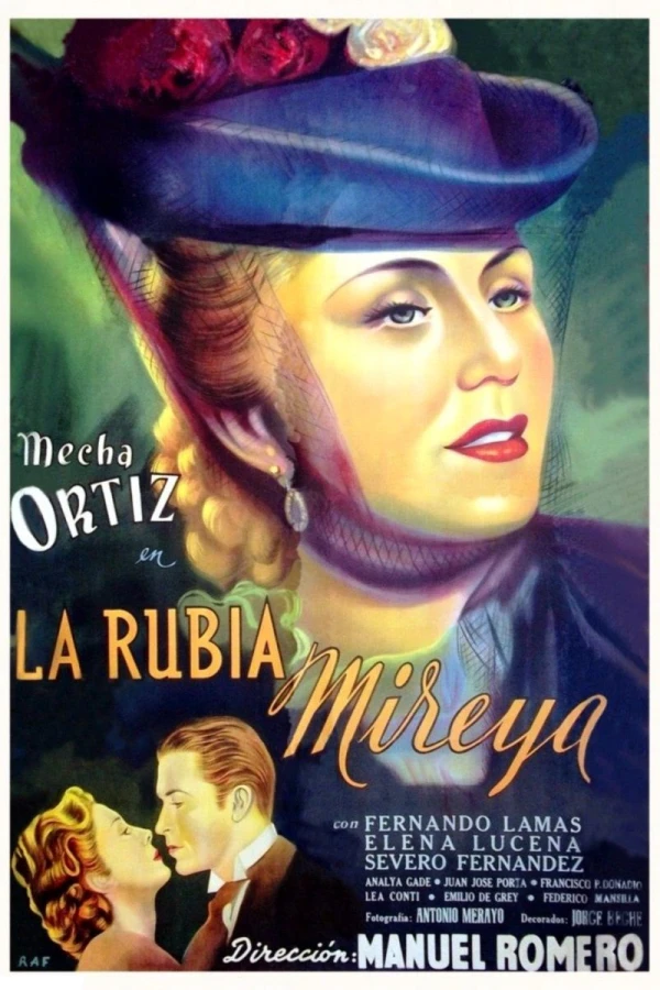 La rubia Mireya Poster