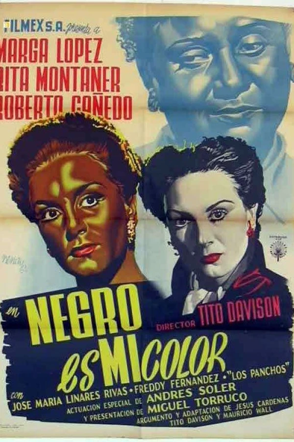 Negro es mi color Poster