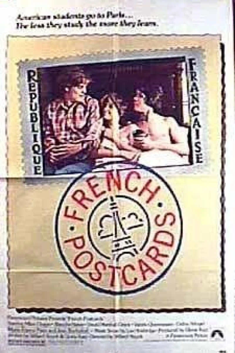 French Postcards Poster