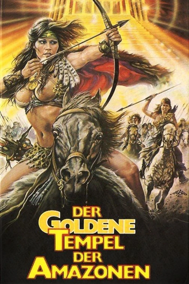 Amazons in the Temple of Gold Poster