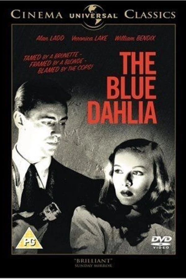 The Blue Dahlia Poster