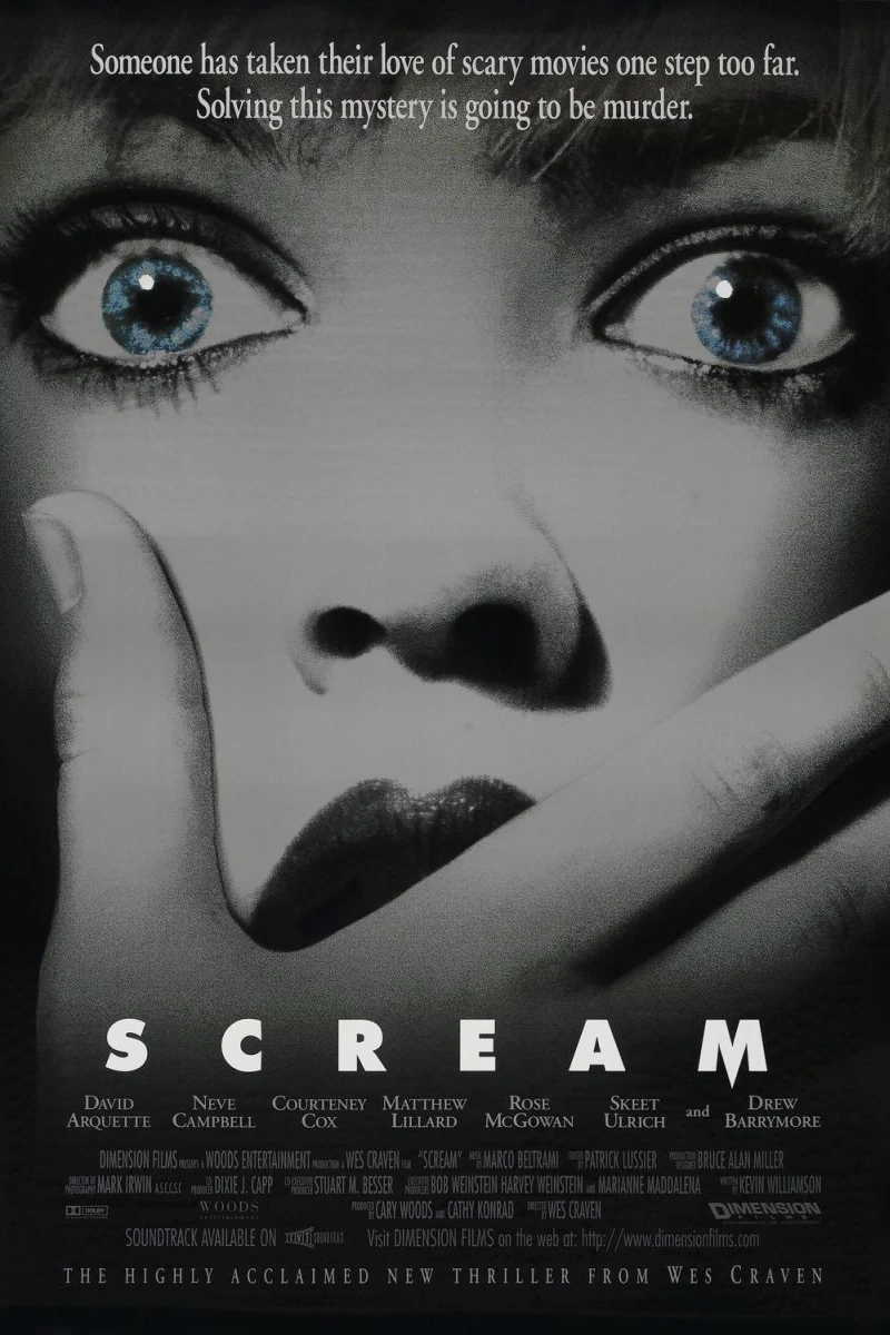 Scream 1 Poster