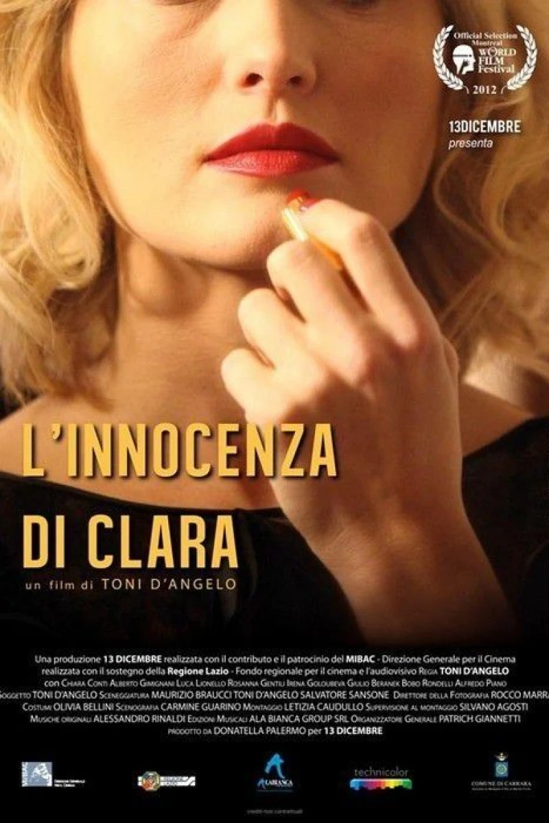 L'innocenza di Clara Poster