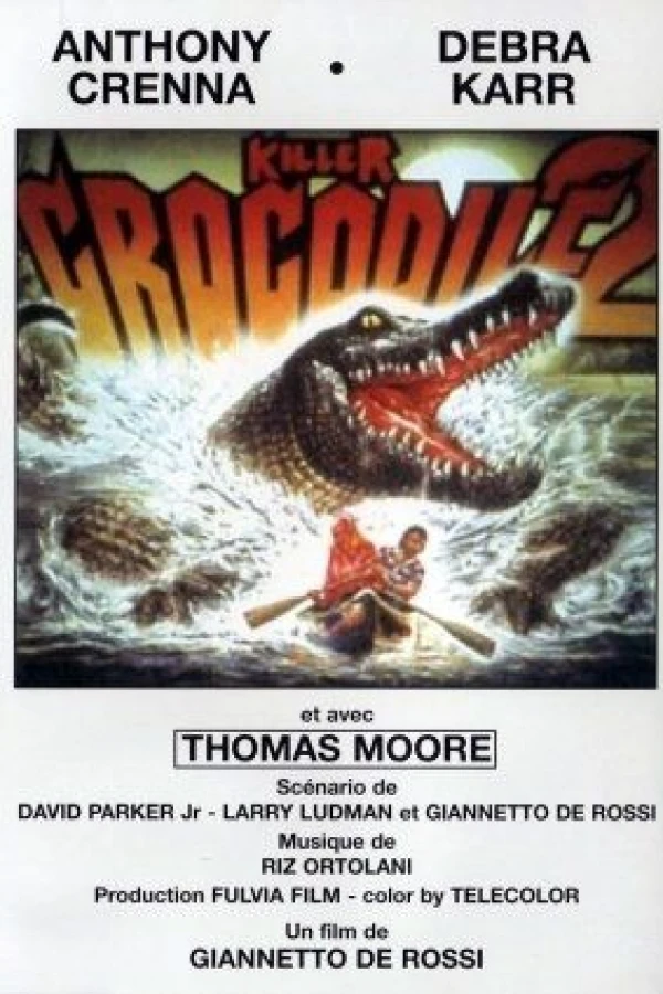 Killer Crocodile II Poster