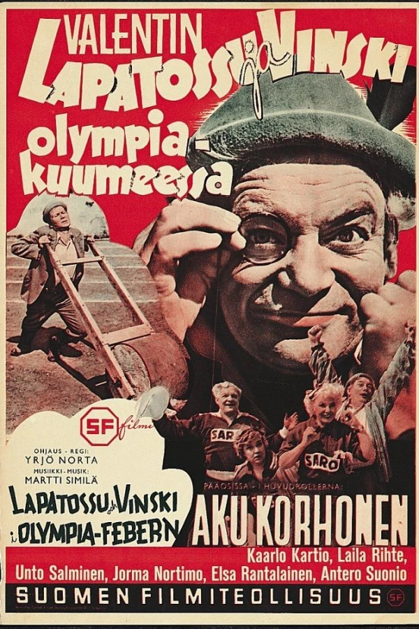 Lapatossu ja Vinski olympia-kuumeessa Poster