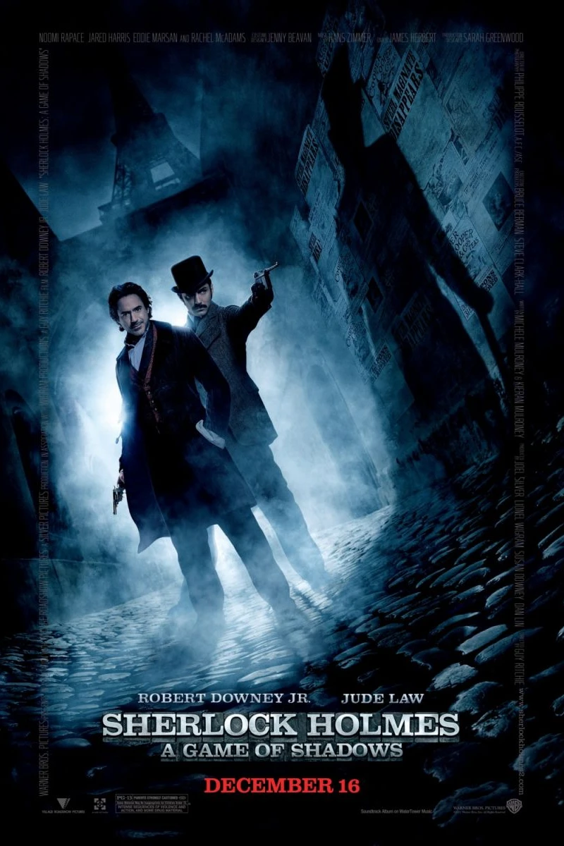 Sherlock Holmes A Game of Shadows Poster