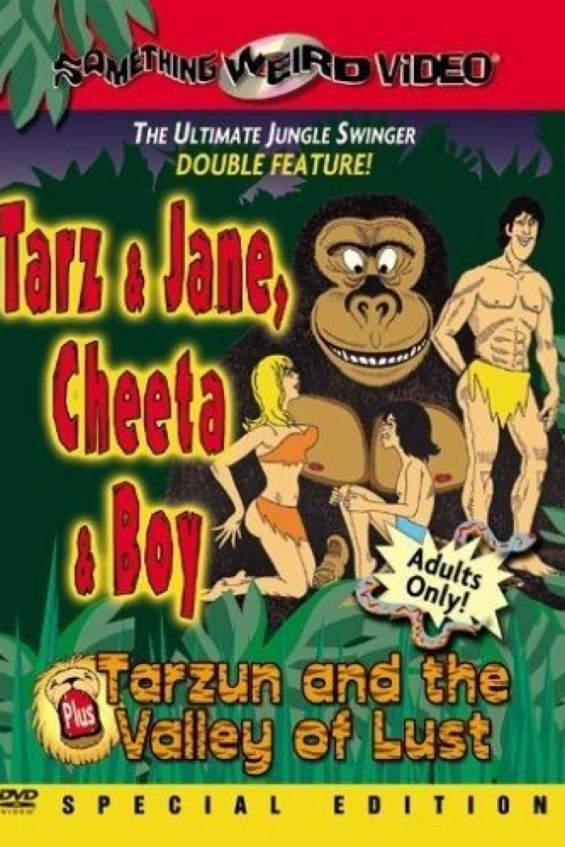 Tarzun and the Valley of Lust Poster