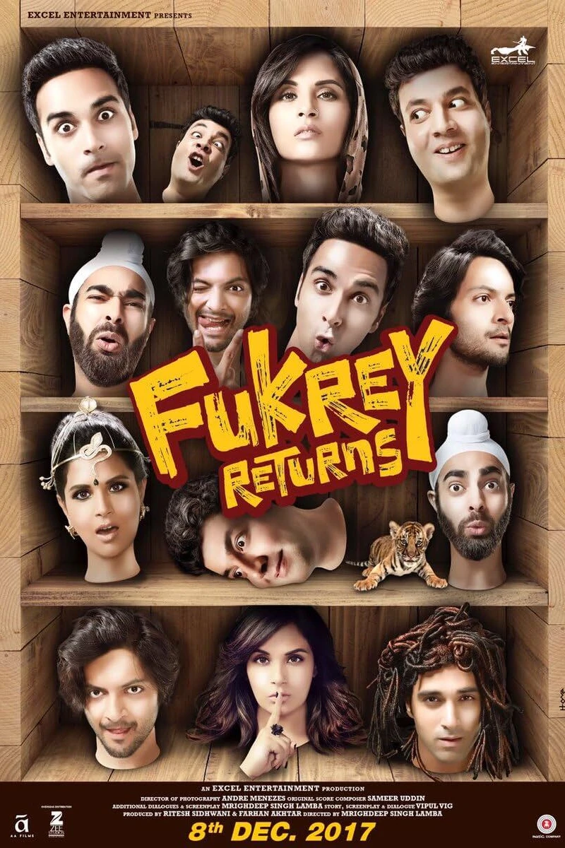 Fukrey Returns Poster