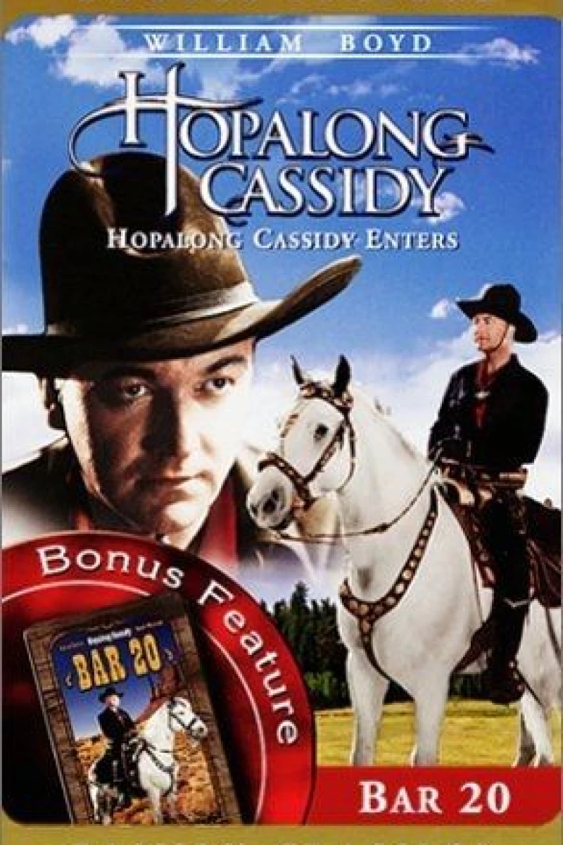 Hopalong Cassidy Enters Poster