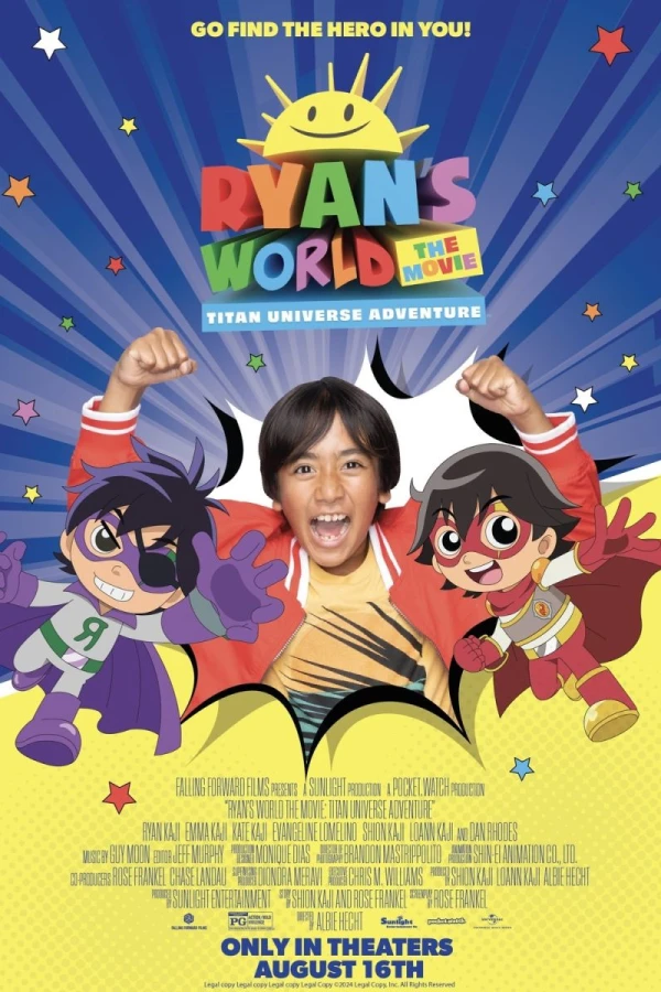 Ryan's World the Movie: Titan Universe Adventure Poster