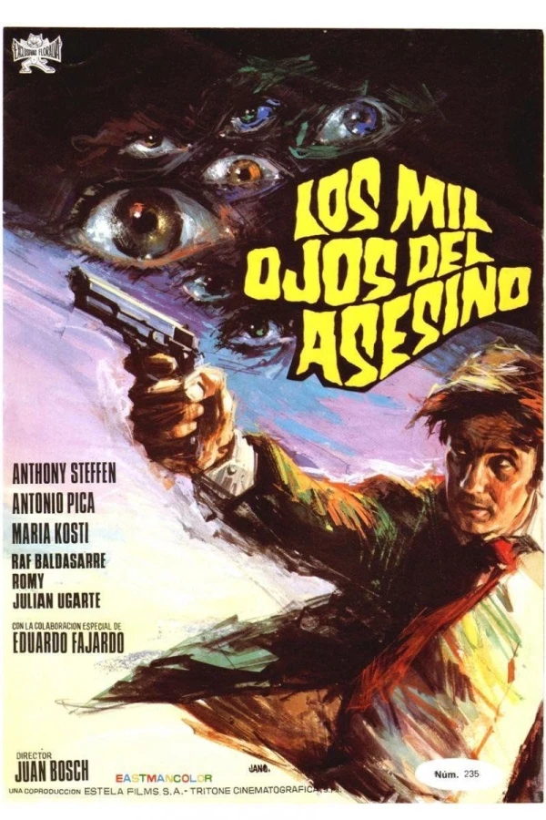 The Killer with a Thousand Eyes Poster