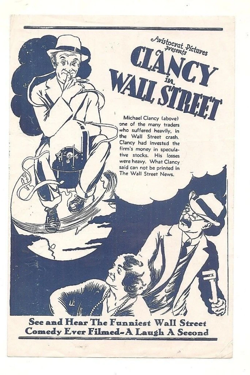 Clancy in Wall Street Poster