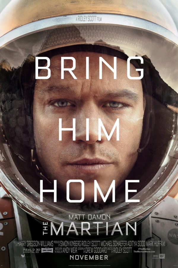 The Martian 3D Poster