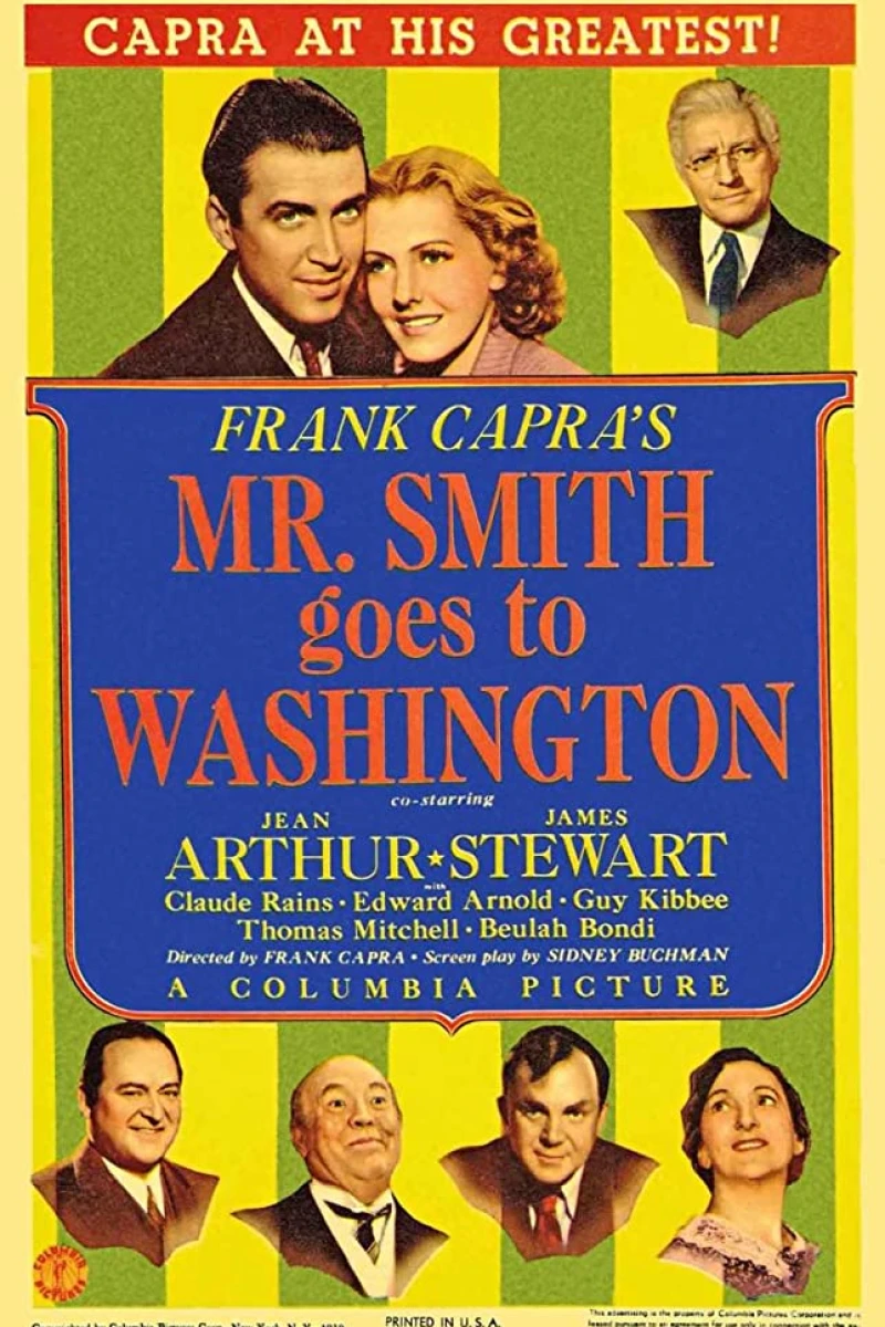 Frank Capra's Mr. Smith Goes to Washington Poster