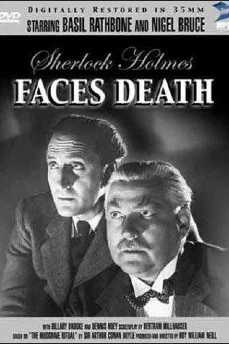 Sherlock Holmes Faces Death Poster