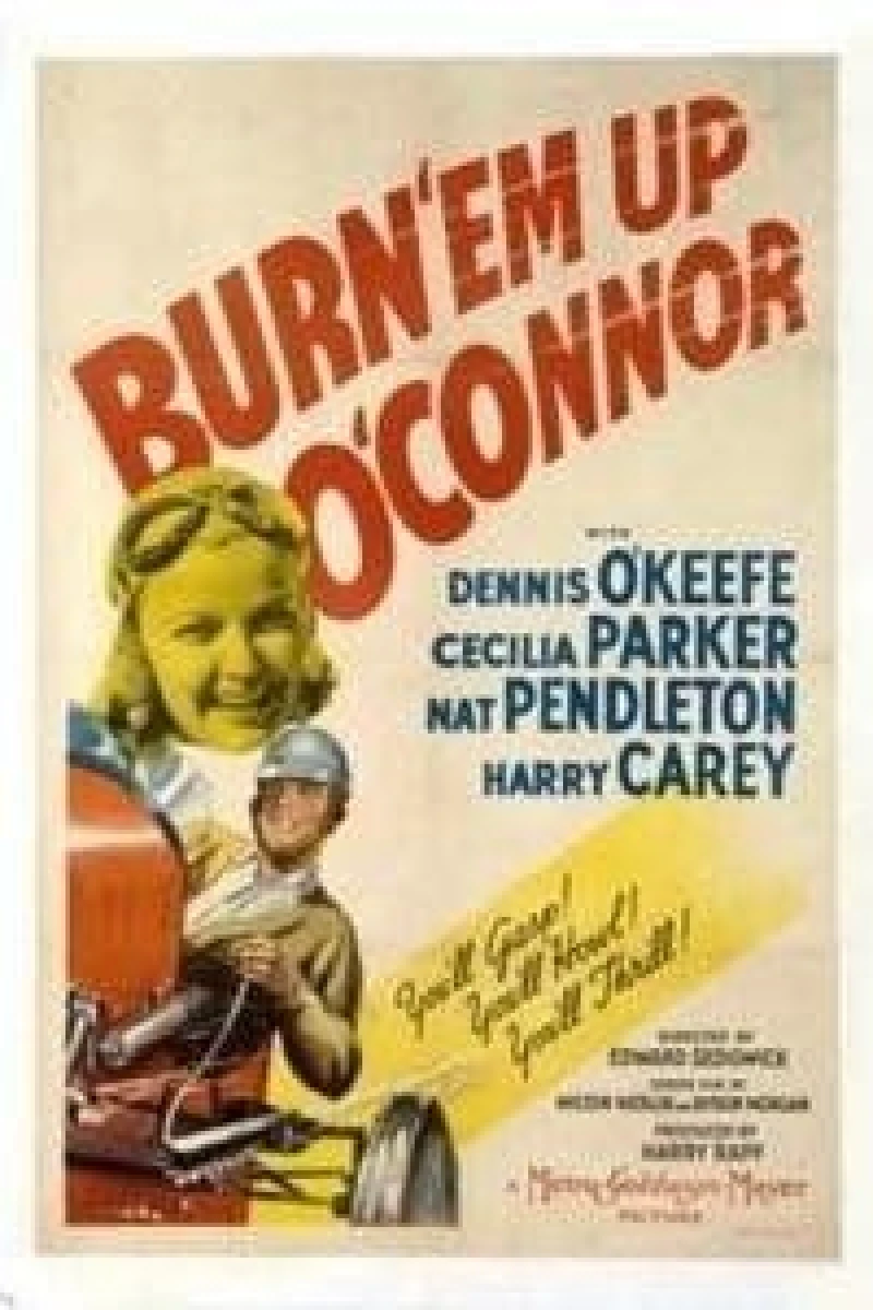 Burn 'Em Up O'Connor Poster