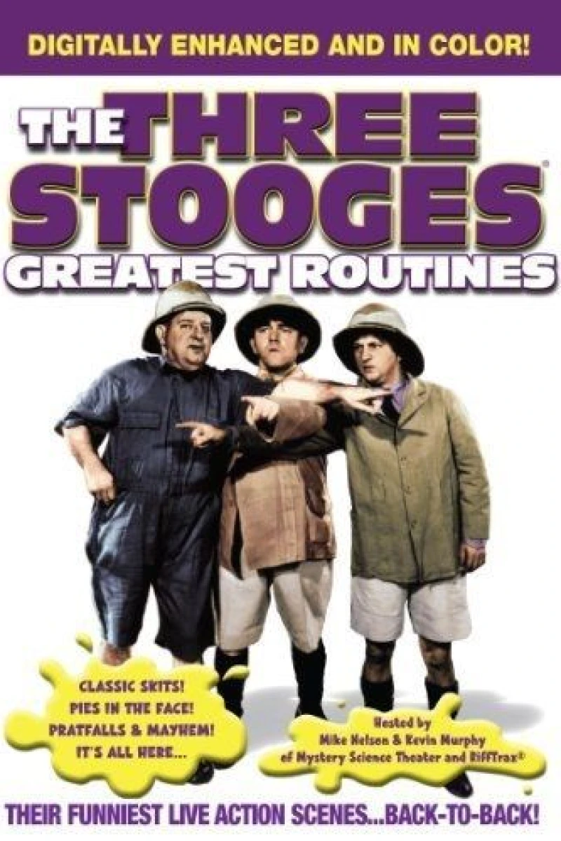 Three Stooges: Greatest Routines Poster