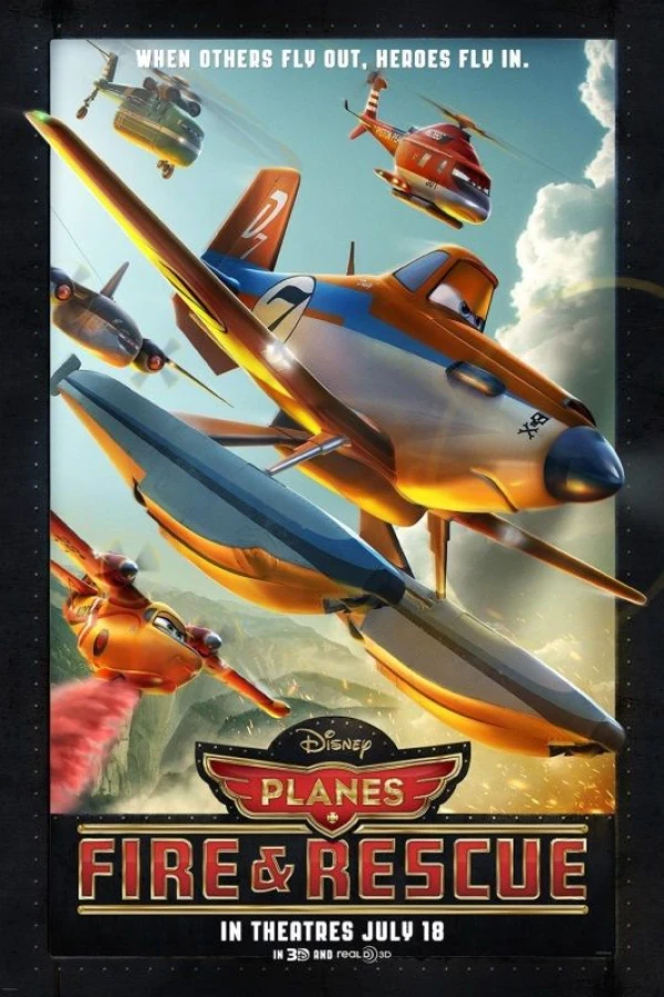 Planes - Fire Rescue Poster