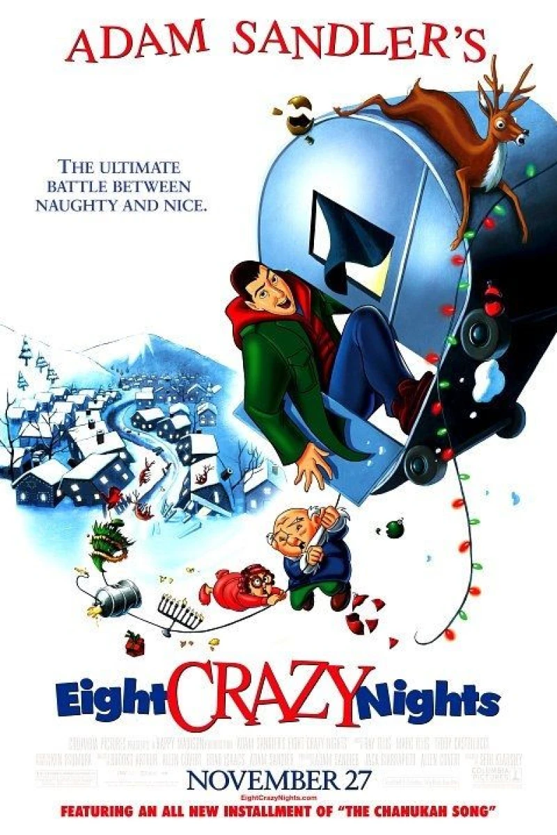 Adam Sandler's Eight Crazy Nights Poster