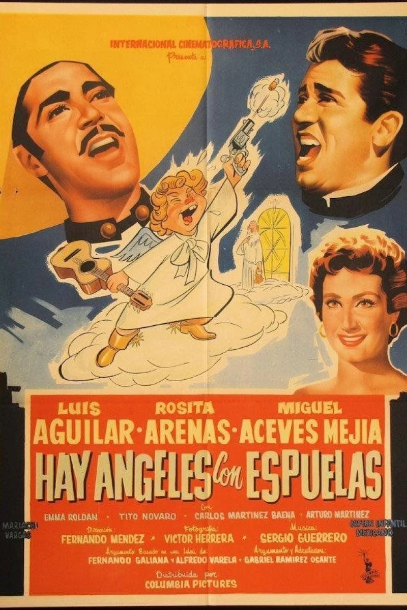 Hay ángeles con espuelas Poster