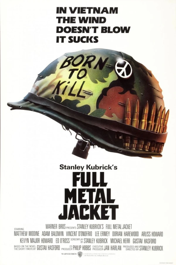Stanley Kubrick's Full Metal Jacket Poster