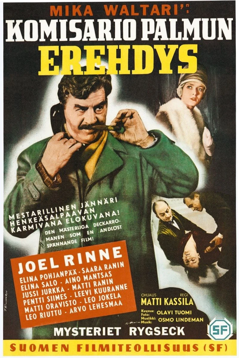 Inspector Palmu's Error Poster