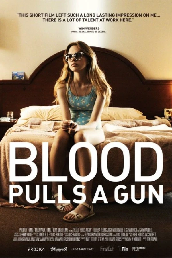 Blood Pulls a Gun Poster
