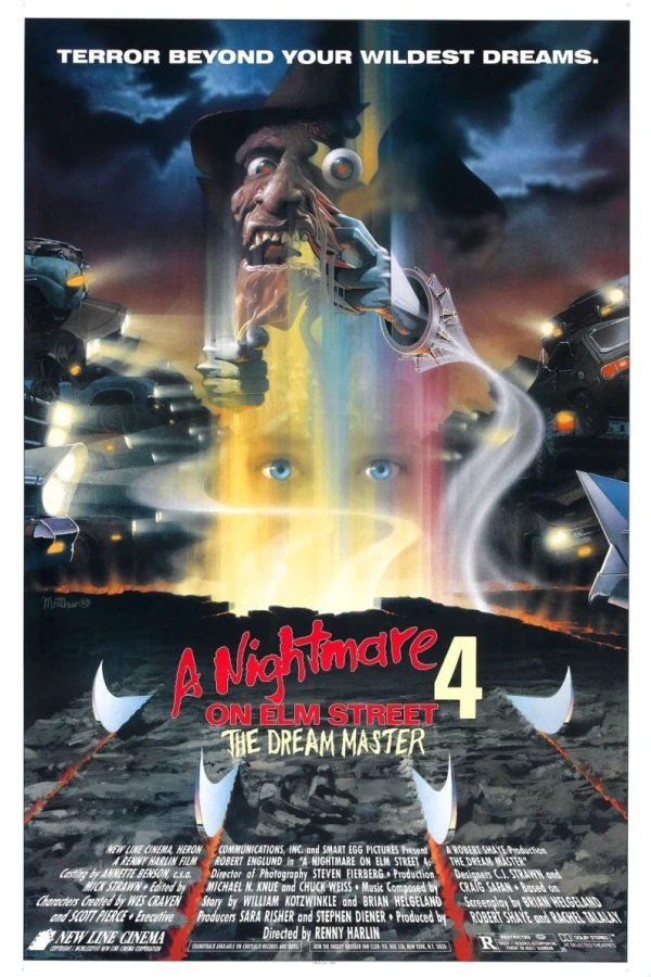 A Nightmare on Elm Street 4 - The Dream Master Poster