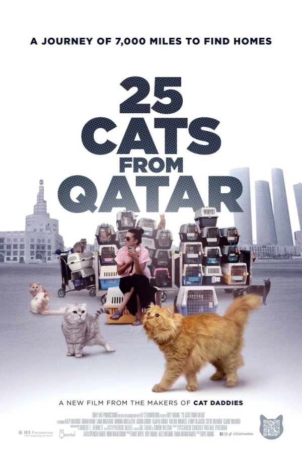 25 Cats from Qatar Poster
