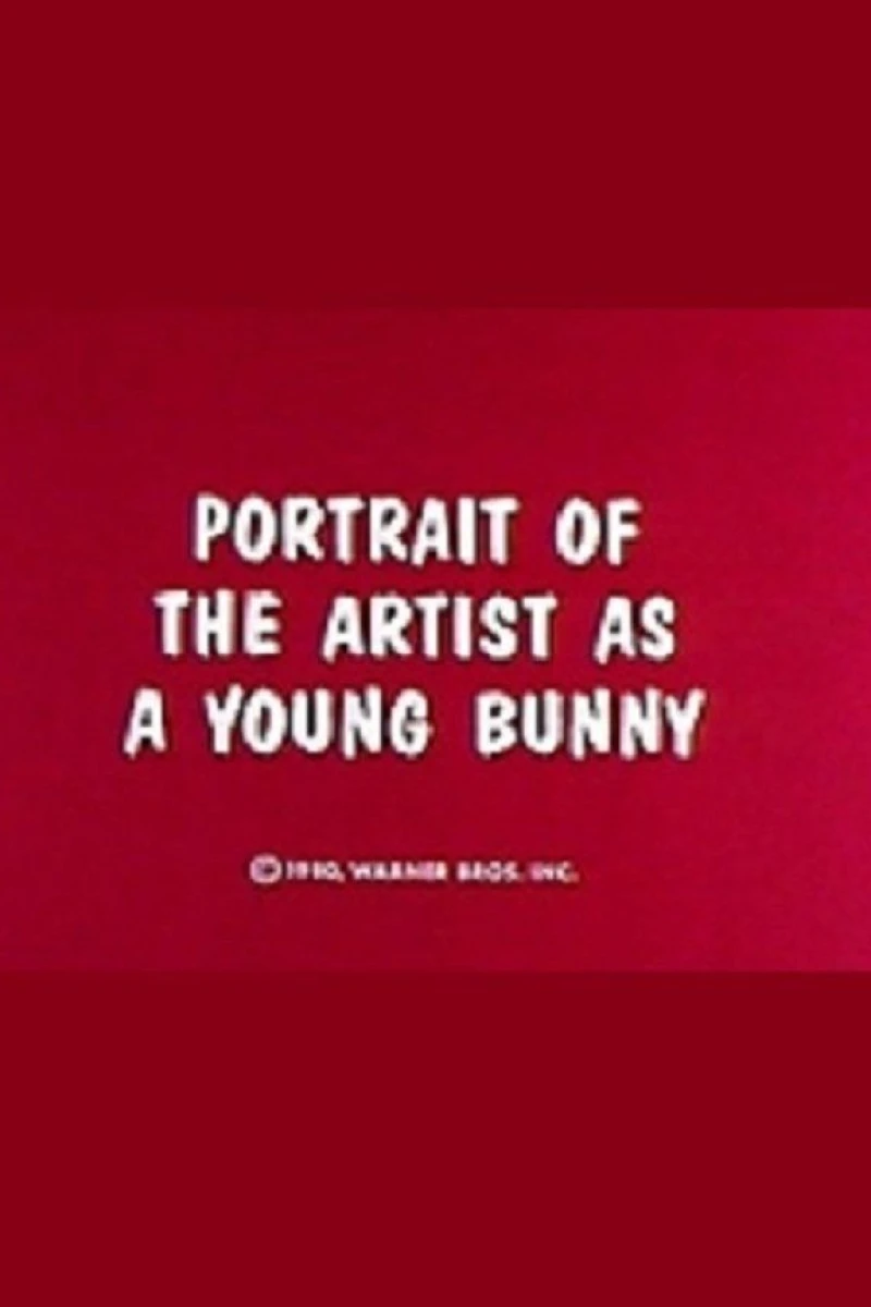 Portrait of the Artist as a Young Bunny Poster