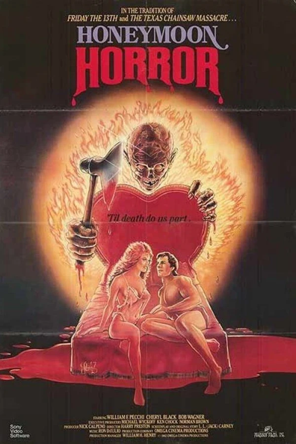 Texas Honeymoon Horror Poster