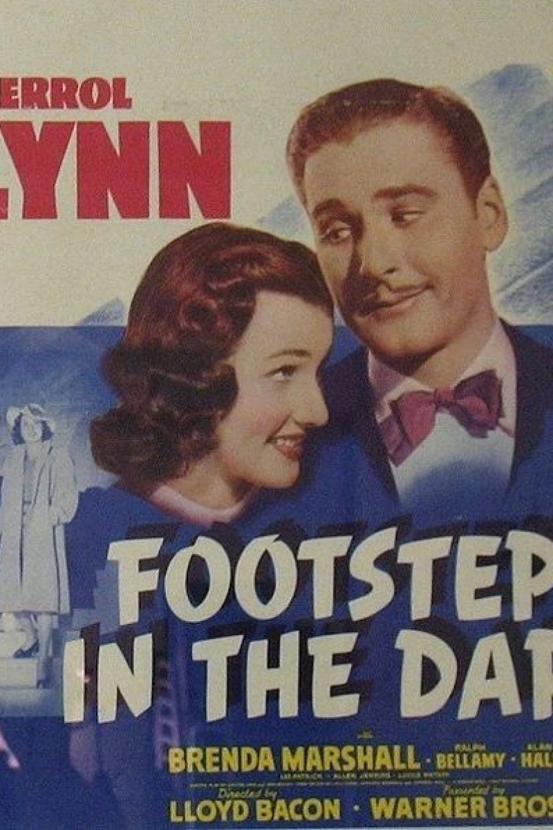 Footsteps in the Dark Poster