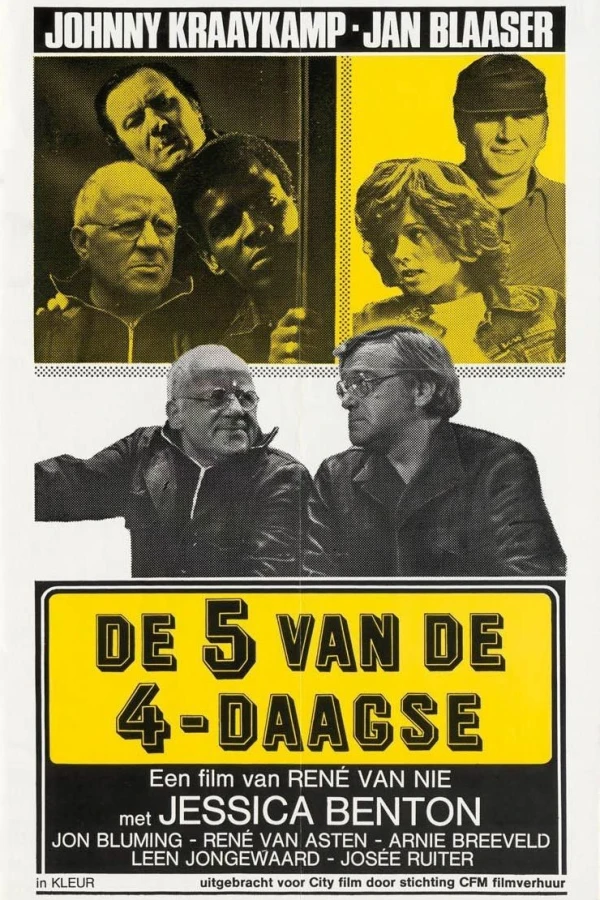 De 5 van de 4 daagse Poster